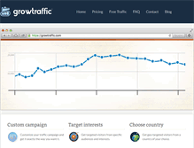 Tablet Screenshot of growtraffic.com